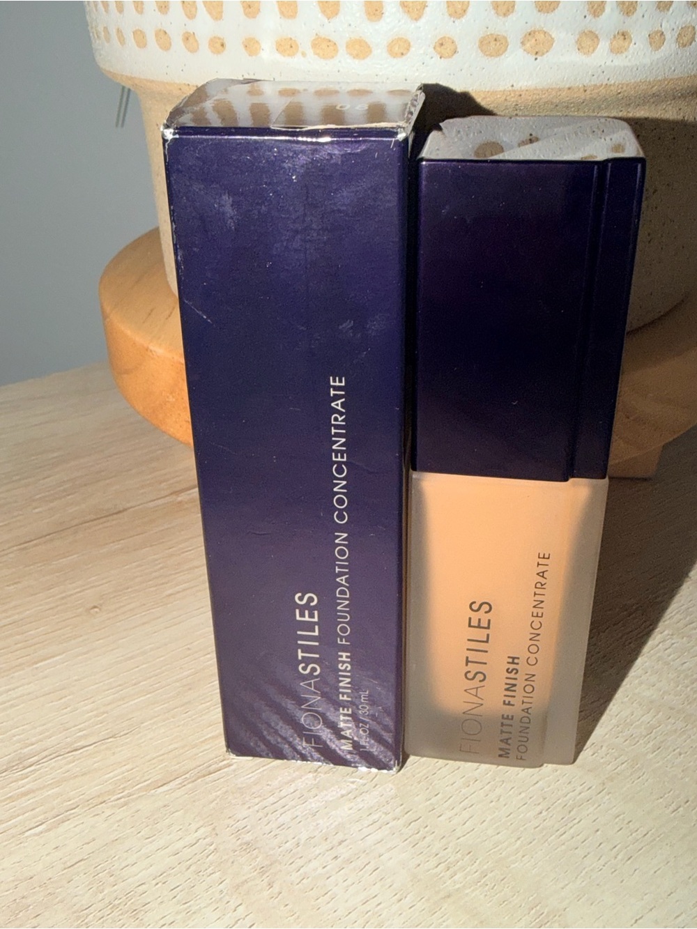 Fiona Stiles Matte Finish Foundation Concentrate - 08 Warm Beige